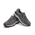 Industrial Work Cowhide Uppers Stylish Rubber Sole Safety Shoes